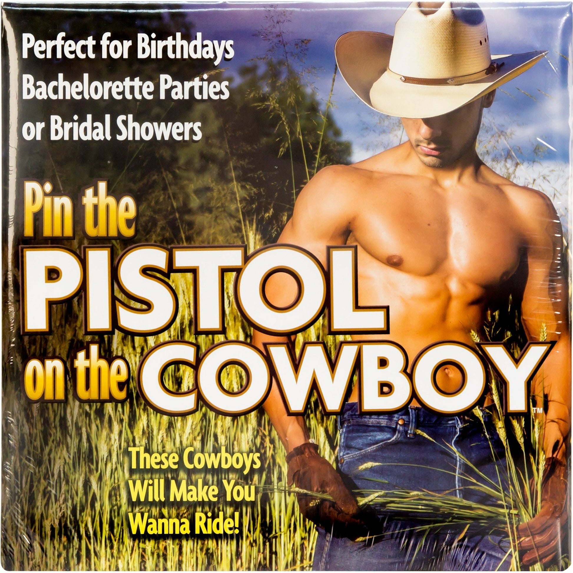 Little Genie Pin The Pistol On The Cowboy Game