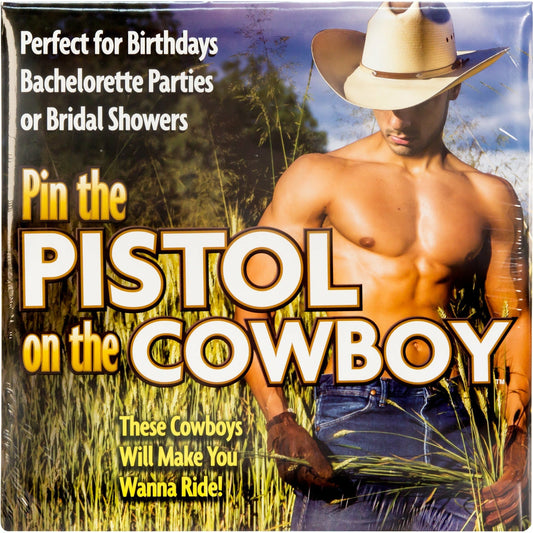 Little Genie Pin The Pistol On The Cowboy Game