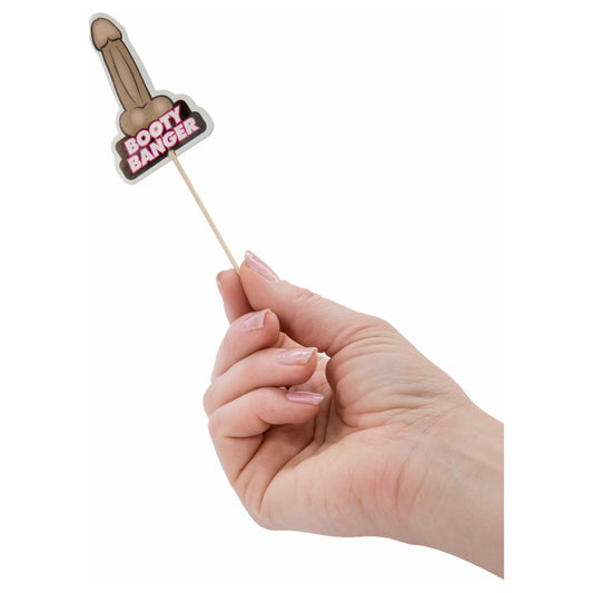 Other Brands Party Picks Naughty Toothpick Toppers (Pack of 24)