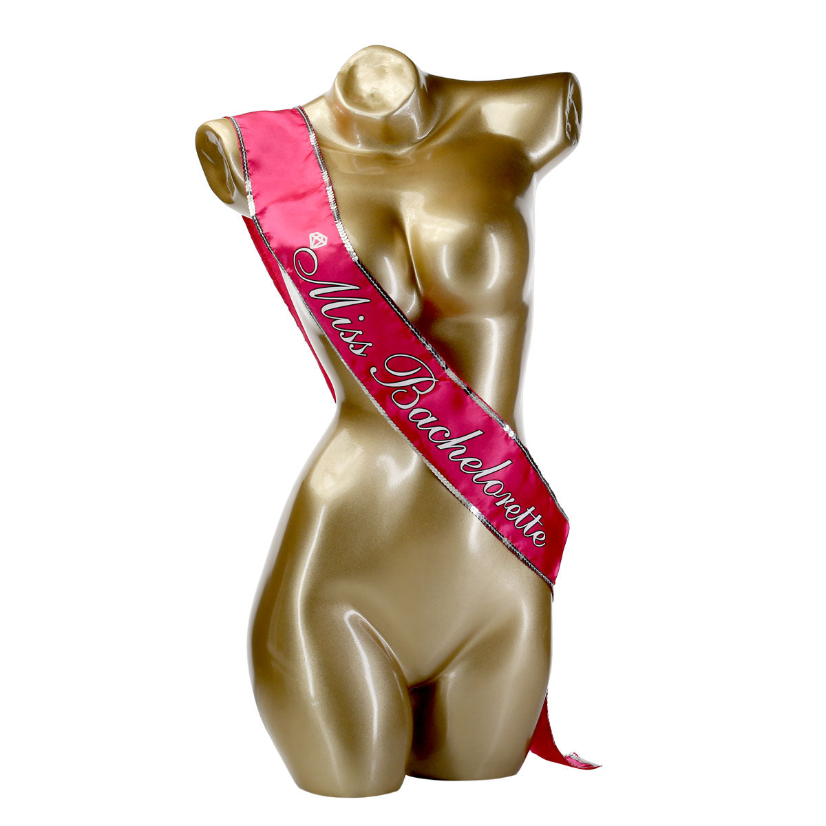 Little Genie Miss Bachelorette Sash - Hot Pink