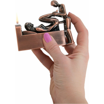 Novelty Cigar Torch Novelty Cigar Torch - Couple on Bed (Empty)