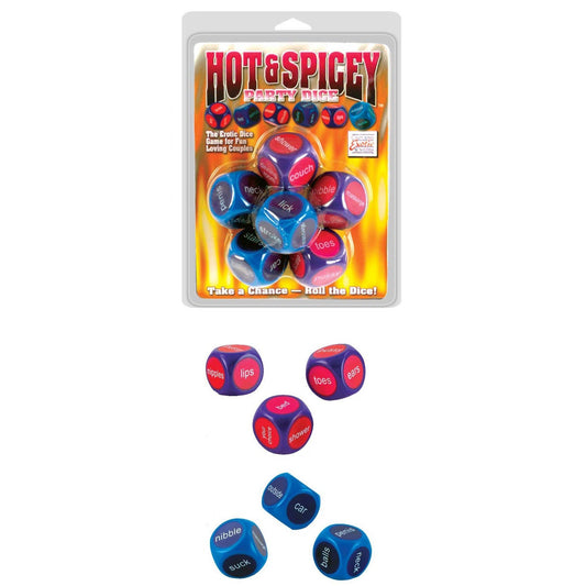 CalExotics® Hot & Spicey - Erotic Dice