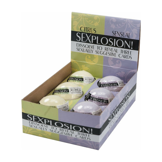 Kheper Games Sexplosion Bath Bomb - Display of 6