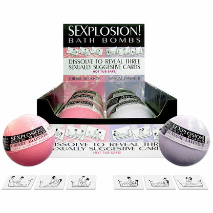 Kheper Games Sexplosion Bath Bomb - Display of 6