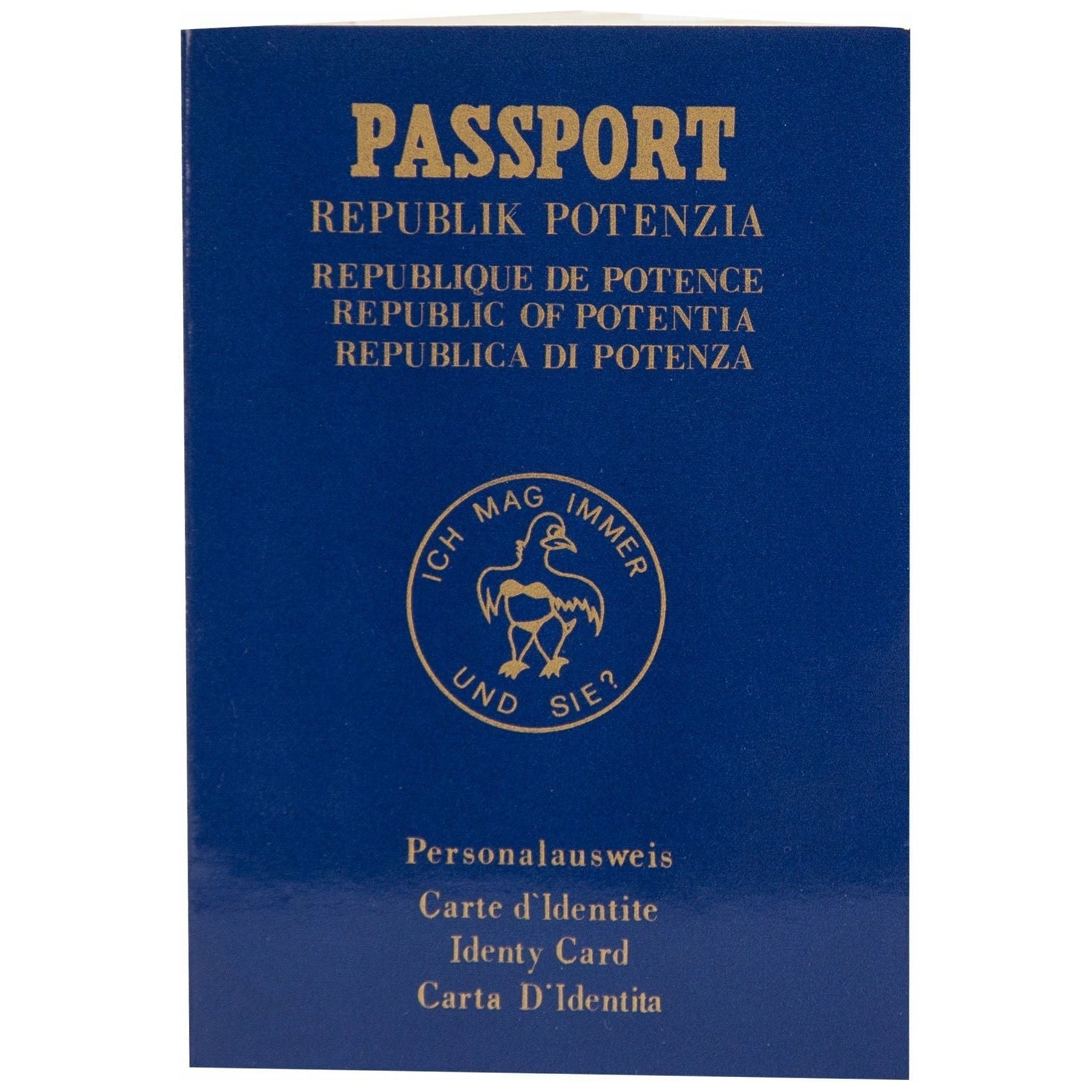 Novelty Parody Passport