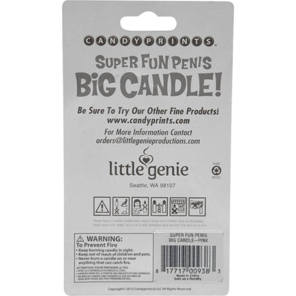 Candyprints Big Penis Candle