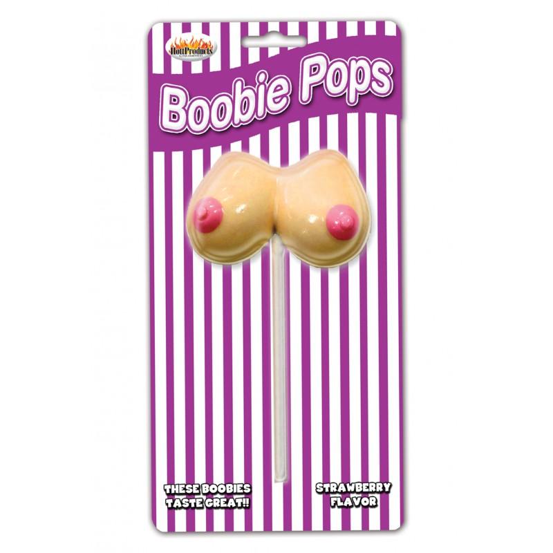 HottProducts Boobie Pops - Strawberry