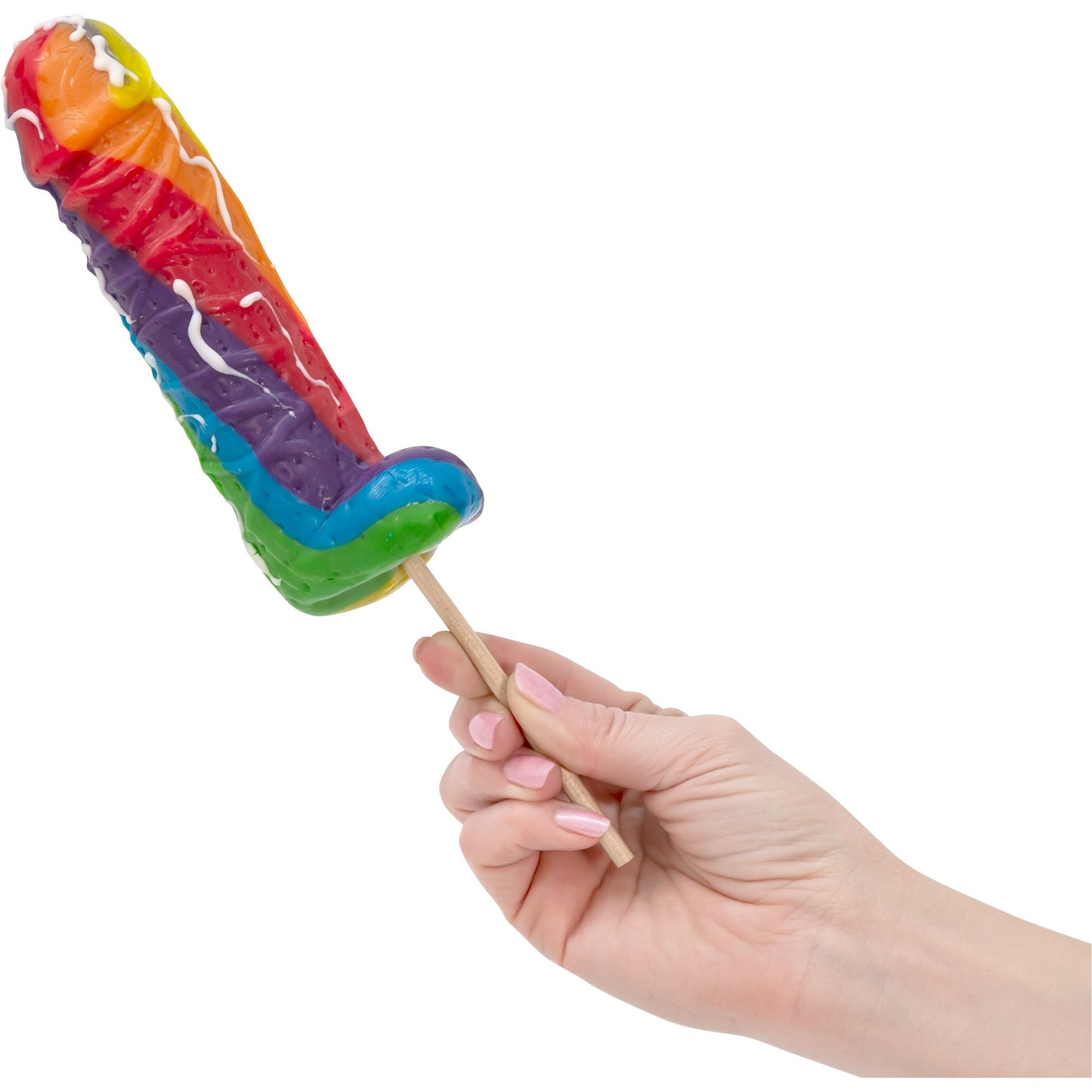 HottProducts Cum Cock Pop - Rainbow