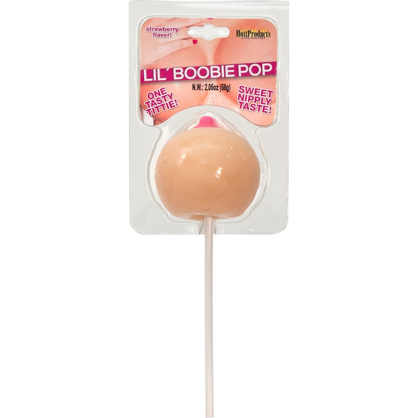 HottProducts Lil' Boobie Pop - Strawberry