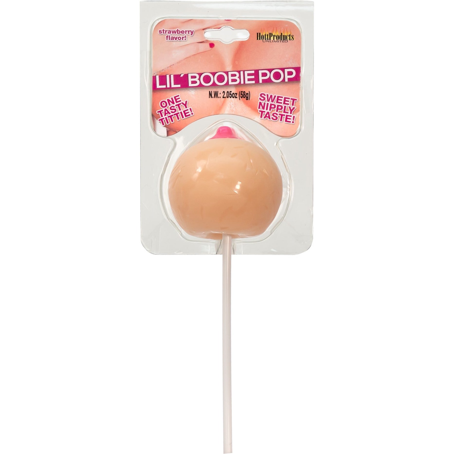 HottProducts Lil' Boobie Pop - Strawberry