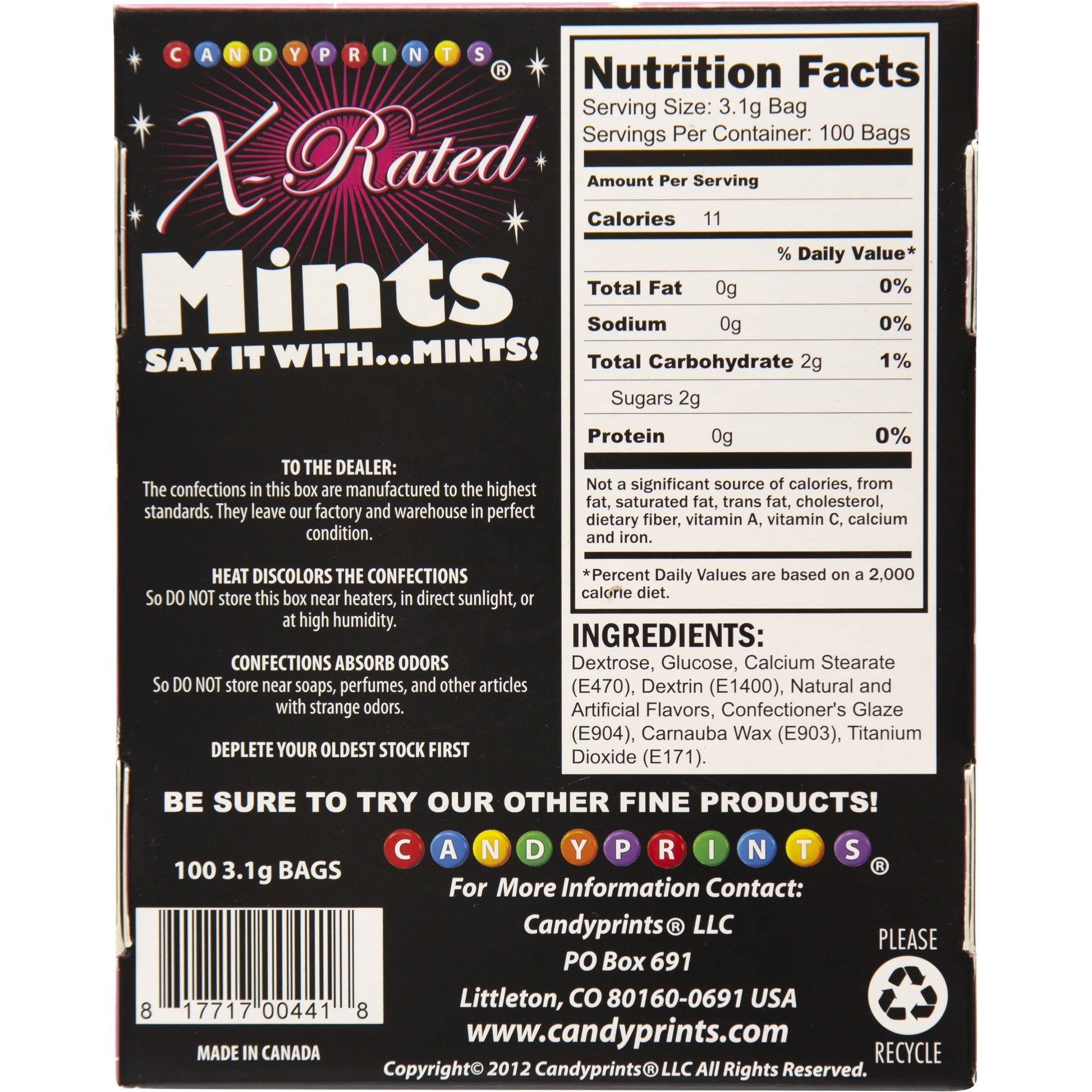 Candyprints X-Rated Mints - 1 Mint