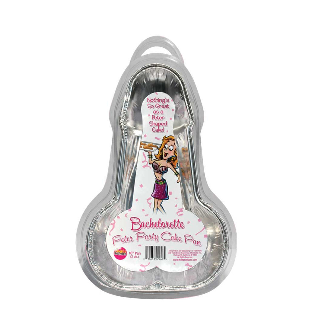 HottProducts Bachelorette Pecker Party Cake Pan - Medium- 2pc Set