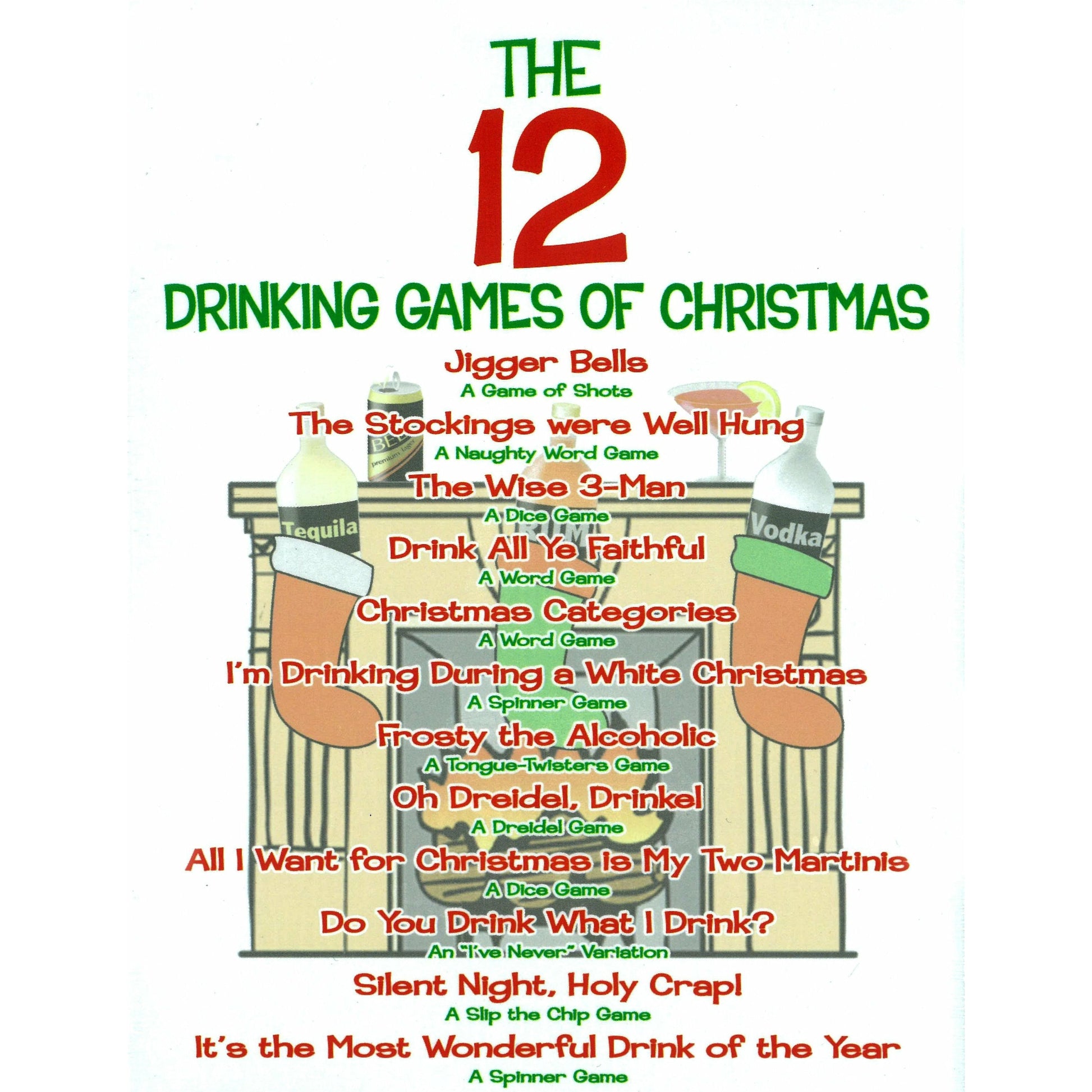 Kheper Games The 12 Drinking Games of Christmas