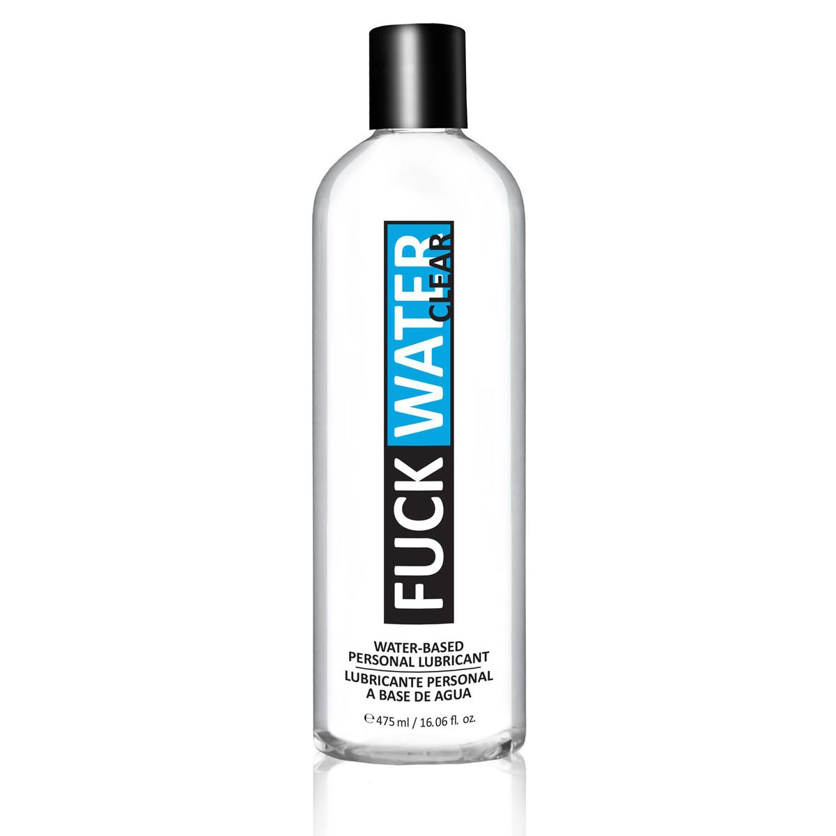 Fuck Water - Clear Water-Based Personal Lubricant - 16oz/480ml