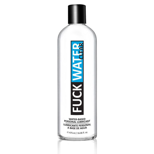 Fuck Water - Clear Water-Based Personal Lubricant - 16oz/480ml