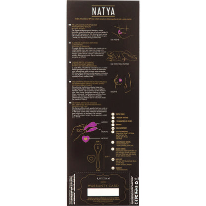 Kama Sutra Rhythm  - Natya - Bendable Vibrator - Black