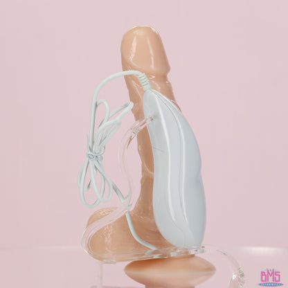 Pure Love® -  Lil’ Larry Rotating Vibrating Dong with Wired Remote
