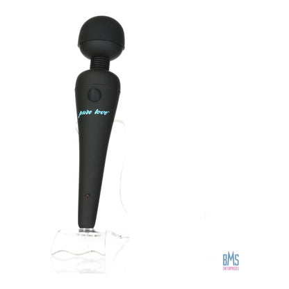 Pure Love® -  Rechargeable Wand Massager - Black