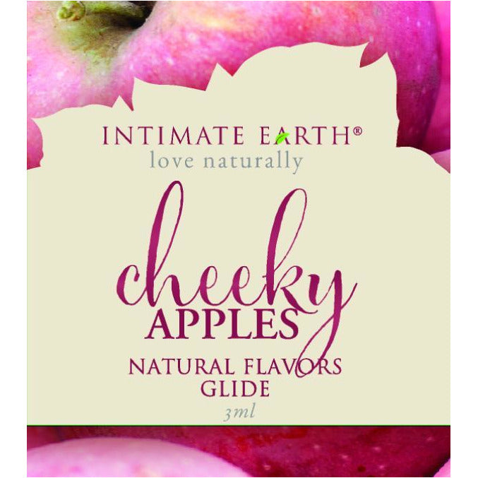 Intimate Earth Natural Flavors Glide - Cheeky Apples - 3ml
