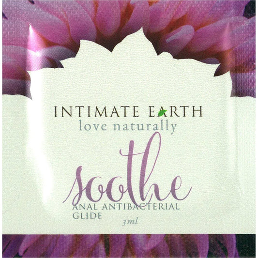 Intimate Earth Soothe - Anal Antibacterial Glide - 3ml/.1oz