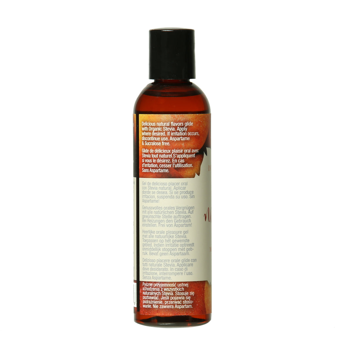 Intimate Earth Natural Flavors Glide - Naughty Nectarines - 120ml/4oz