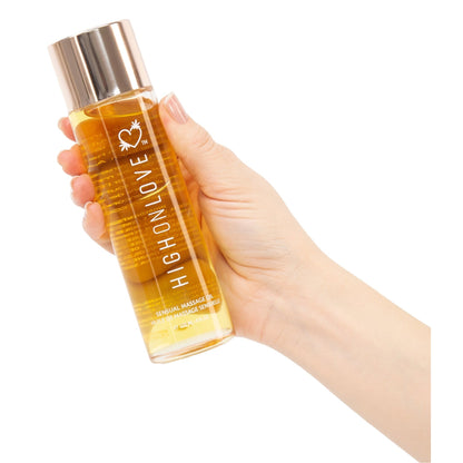 High On Love Sensual Massage Oil - Lychee Martini
