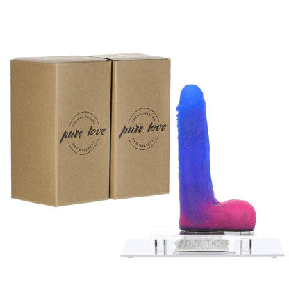Pure Love® - Vibrating and Rotating Dildo with Remote - Cosmic