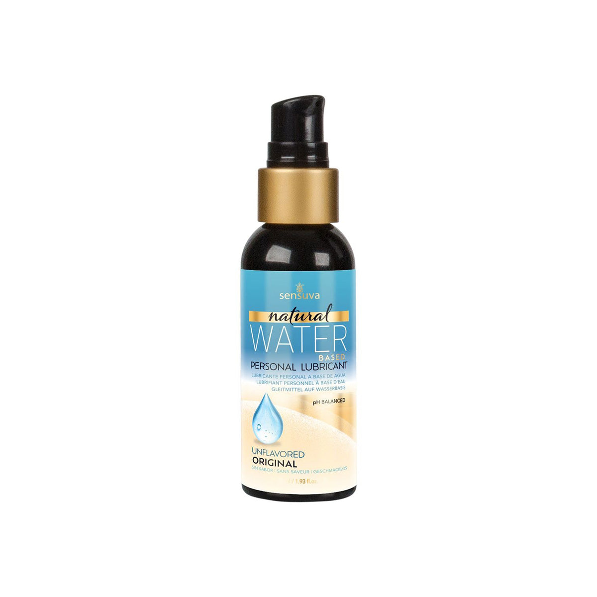 Sensuva Natural Water-Based – Personal Moisturizer - 1.9 oz