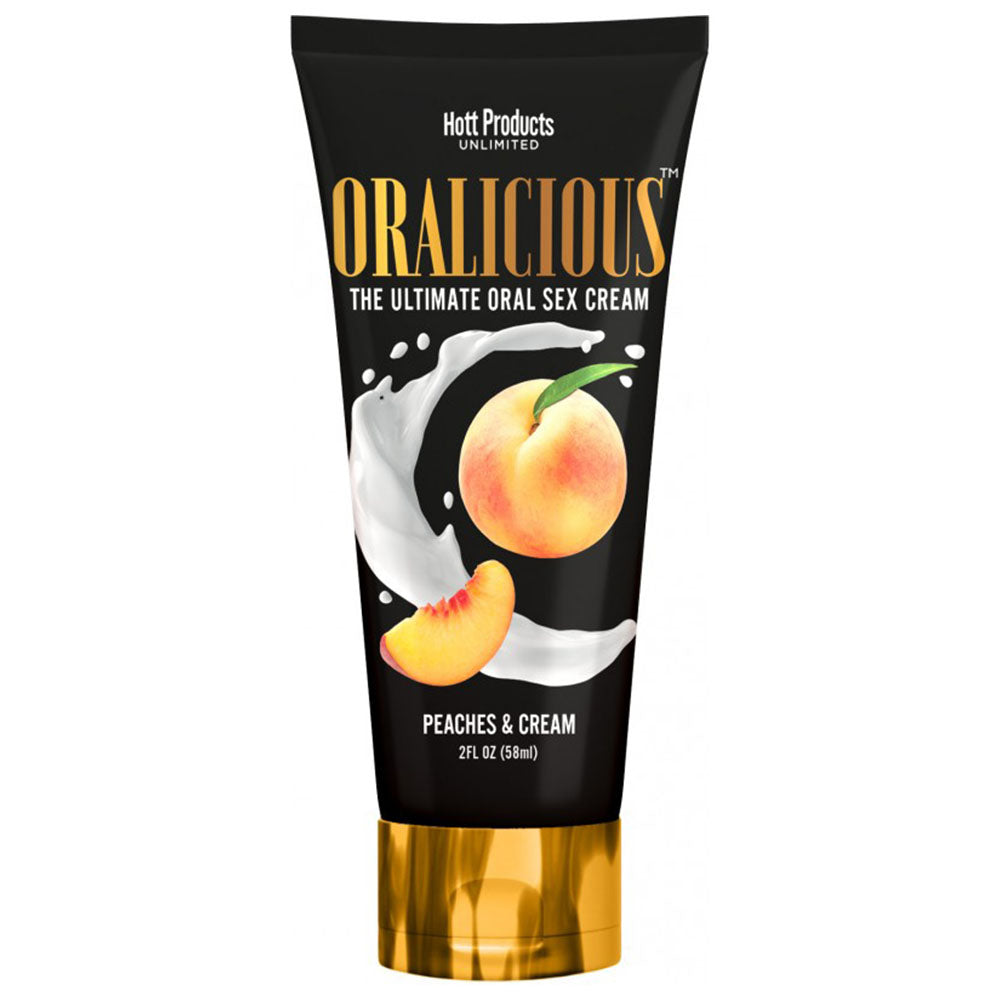 HottProducts Oralicious Oral Sex Cream - Peaches & Cream