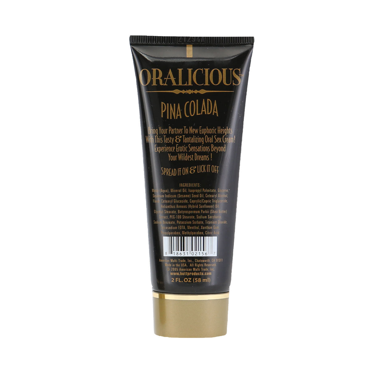 Oralicious Oral Sex Cream - Pina Colada - 2 fl. oz.