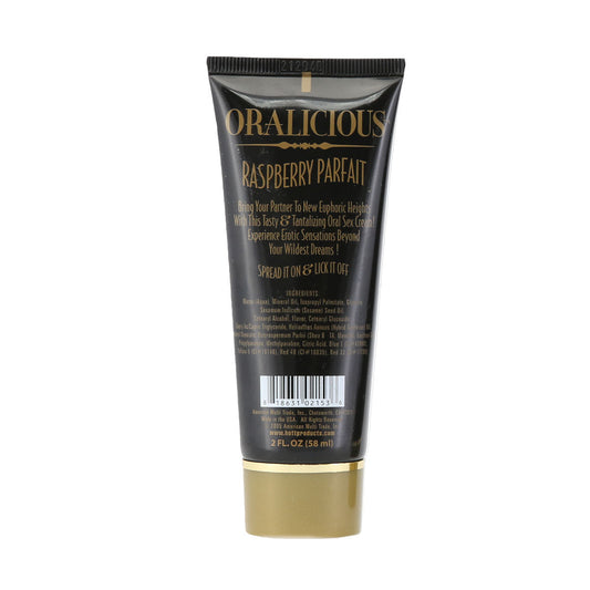 HottProducts Oralicious Oral Sex Cream - Raspberry Parfait - 2 fl. oz.