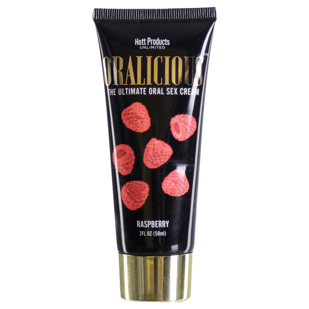 Oralicious Oral Sex Cream - Raspberry Parfait - 2 fl. oz.