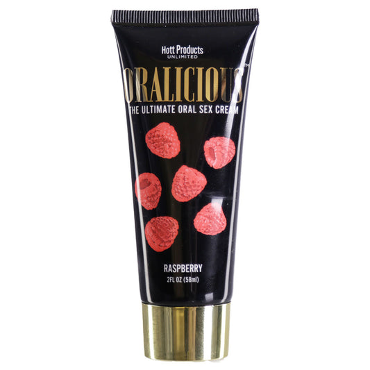 Oralicious Oral Sex Cream - Raspberry Parfait - 2 fl. oz.