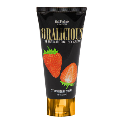 HottProducts Oralicious Oral Sex Cream - Strawberry Swirl