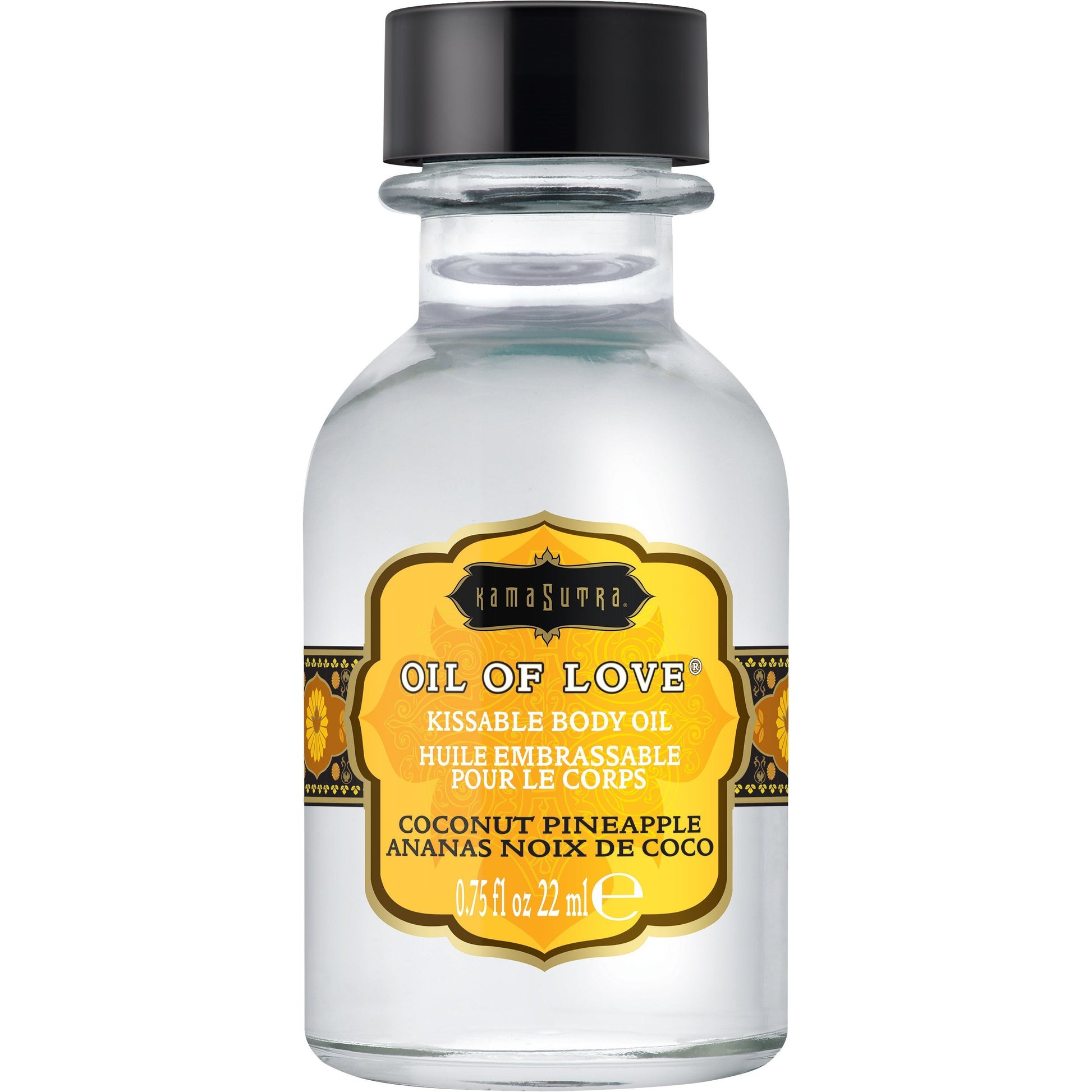 Kama Sutra Oil of Love - Kissable Body Oil - Coconut Pineapple -  22 ml / 0.75oz