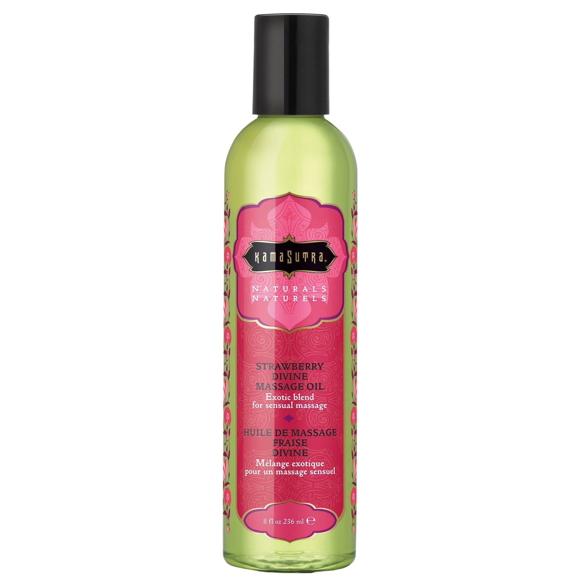Kama Sutra Naturals - Massage Oil - Strawberry - 256ml / 8oz