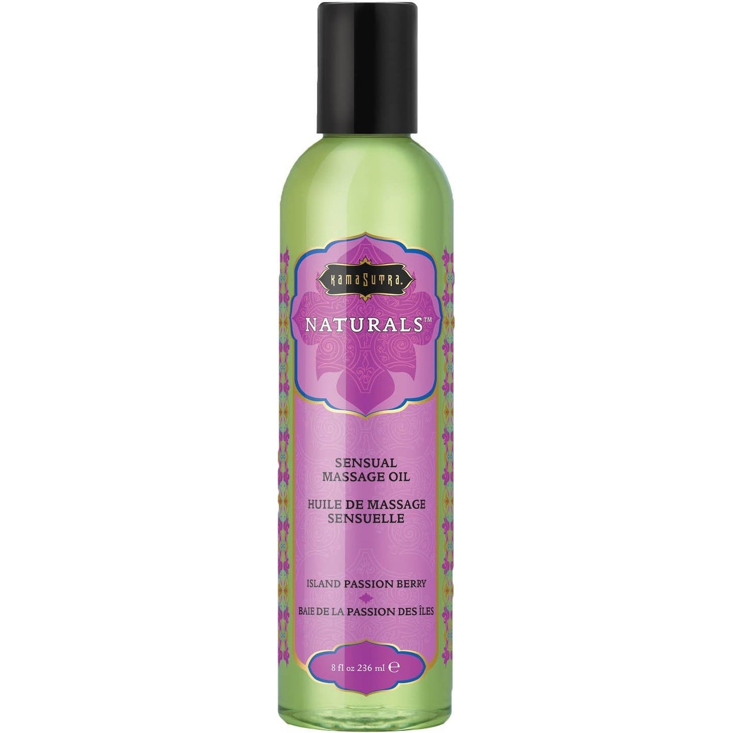 Kama Sutra Naturals - Massage Oil - Island Passion Berry - 256ml / 8oz
