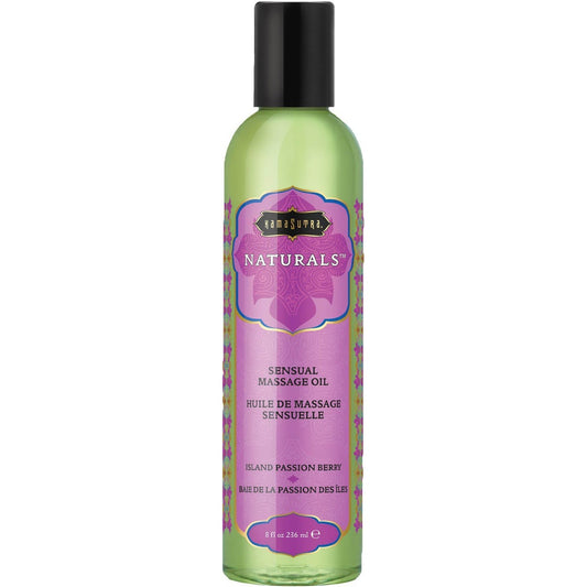 Kama Sutra Naturals - Massage Oil - Island Passion Berry - 256ml / 8oz