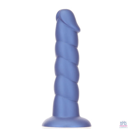 Pure Love® -  8" Twisted Dong - Large - Blue