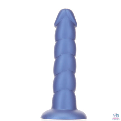 Pure Love® -  8" Twisted Dong - Large - Blue