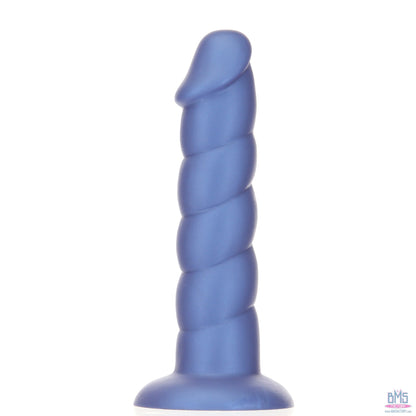 Pure Love® -  8" Twisted Dong - Large - Blue