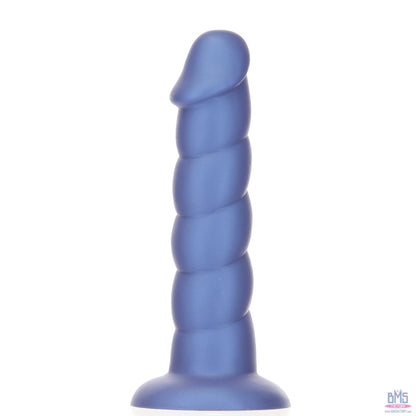 Pure Love® -  8" Twisted Dong - Large - Blue