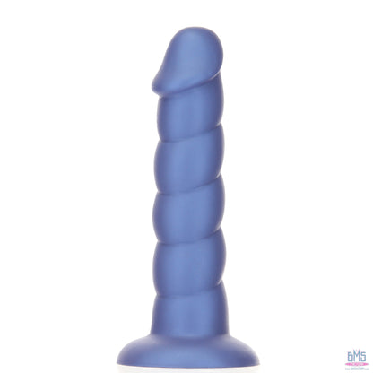 Pure Love® -  8" Twisted Dong - Large - Blue