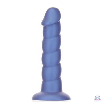 Pure Love® -  8" Twisted Dong - Large - Blue
