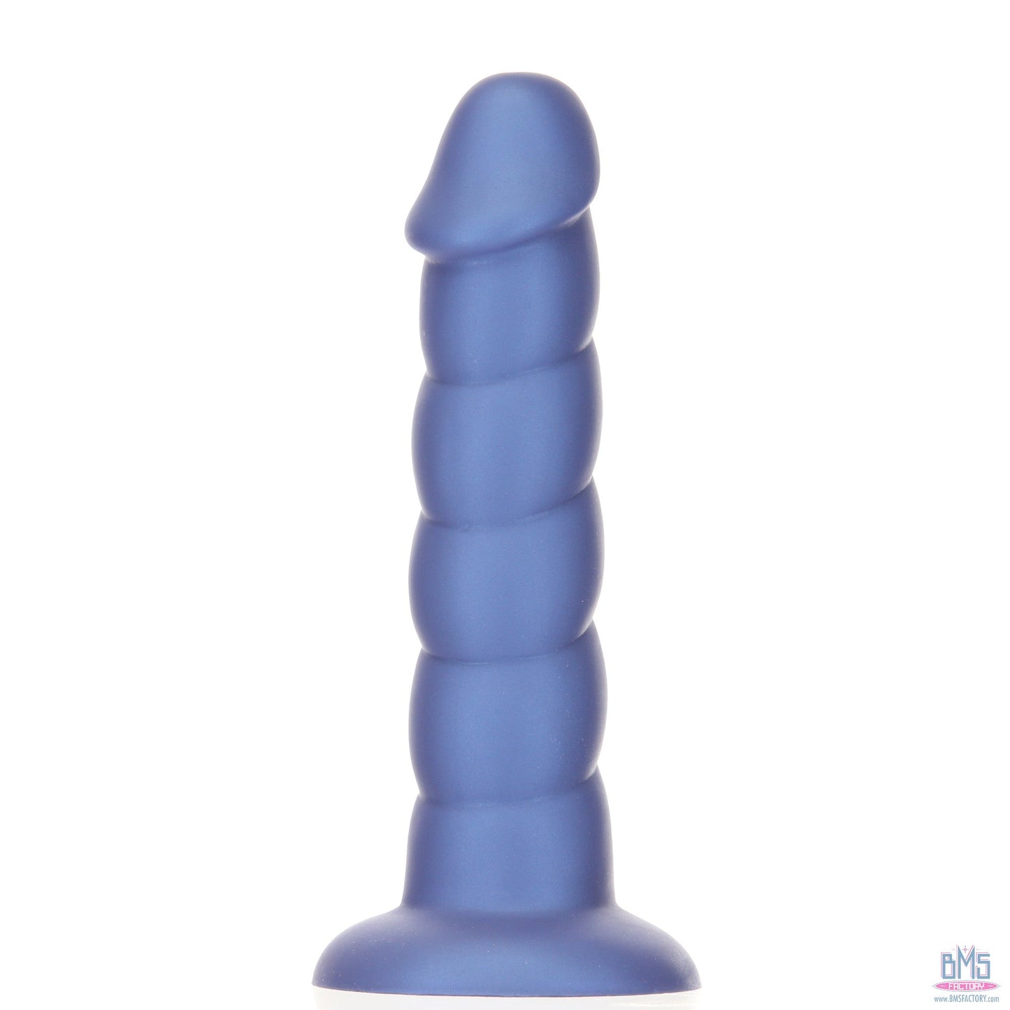 Pure Love® -  8" Twisted Dong - Large - Blue