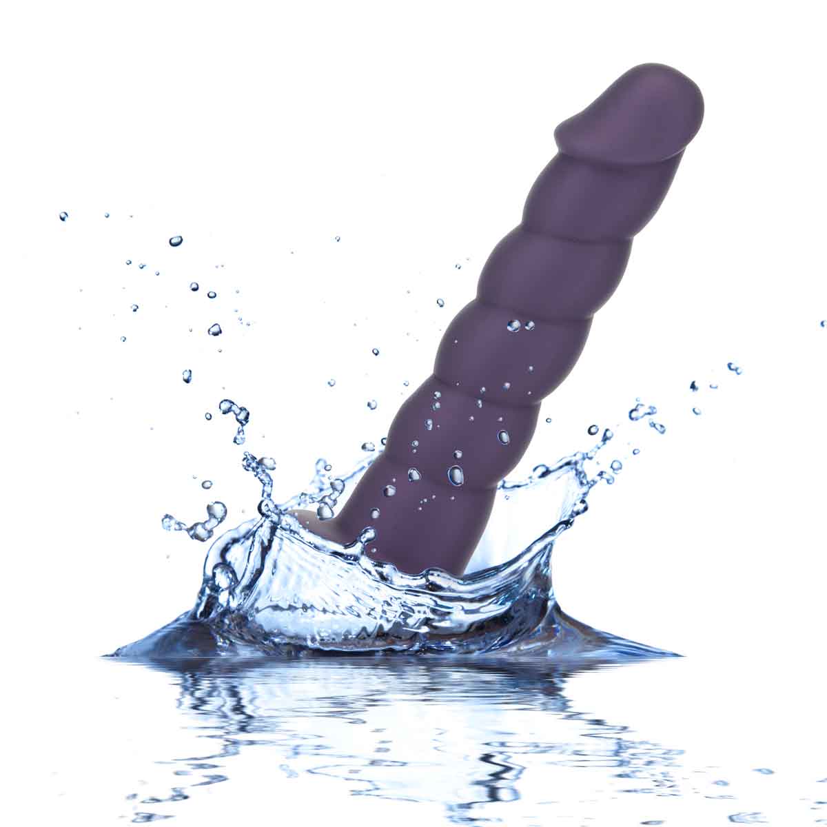 Pure Love 9.5" Twisted Dong - XL - Purple