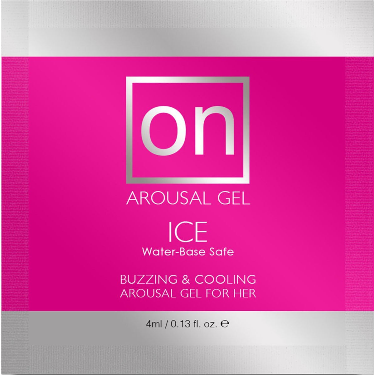 Sensuva ON Arousal Gel – Natural Arousal Gel for Her – Foils and Display – 75 pc – 0.13 oz