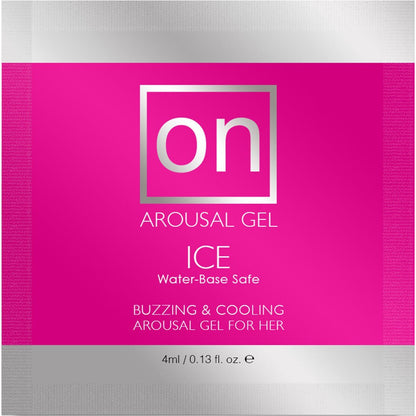 Sensuva ON Arousal Gel – Natural Arousal Gel for Her – Foils and Display – 75 pc – 0.13 oz