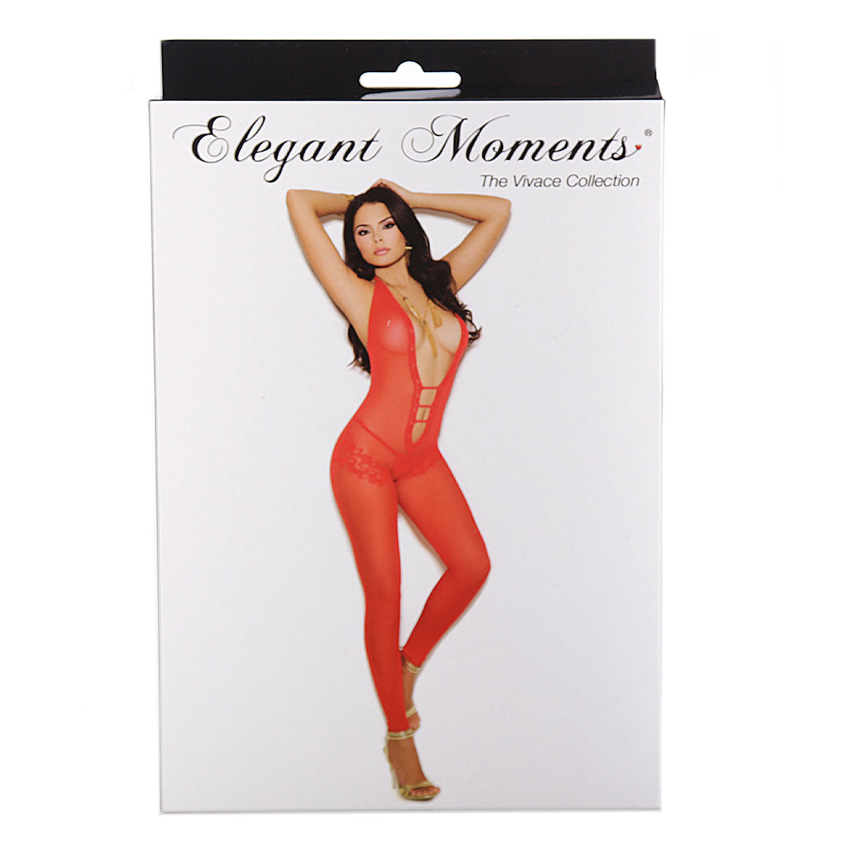 Elegant Moments - Vivace Collection Body Stocking - RED