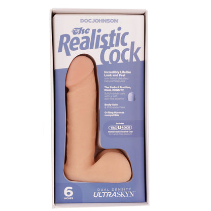 Doc Johnson The Original Realistic Cock - Flesh 6"